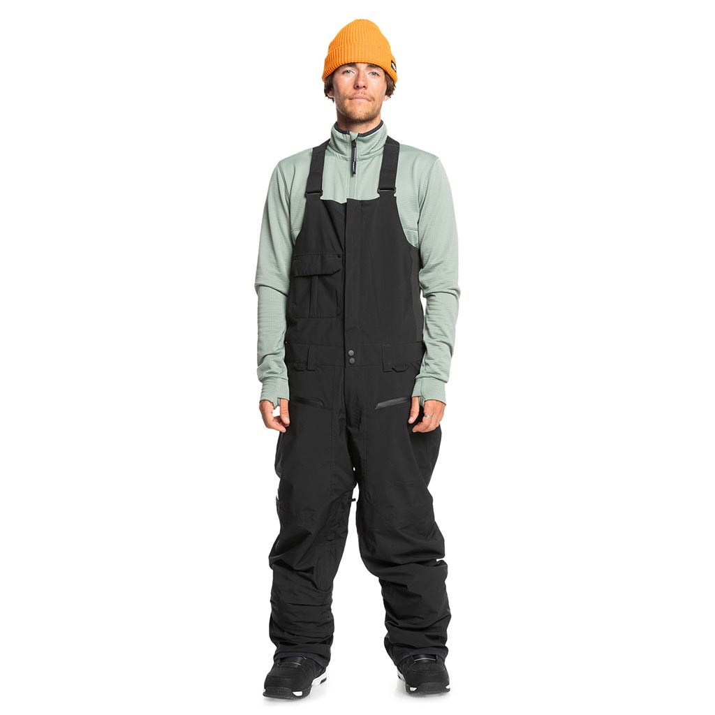 Quiksilver 2025 Utility Bib Pant - True Black