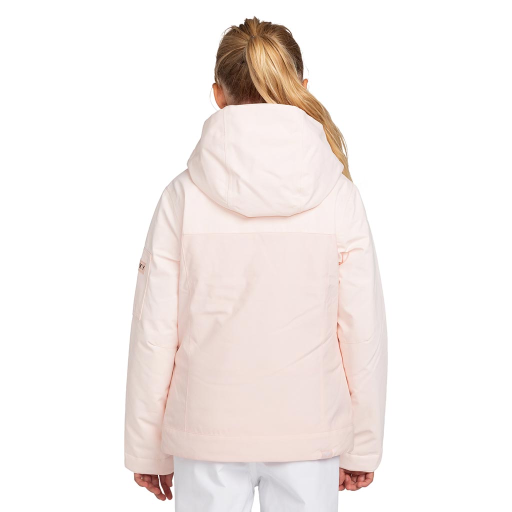 Roxy 2025 Girls Meade Jacket - Pink Salt