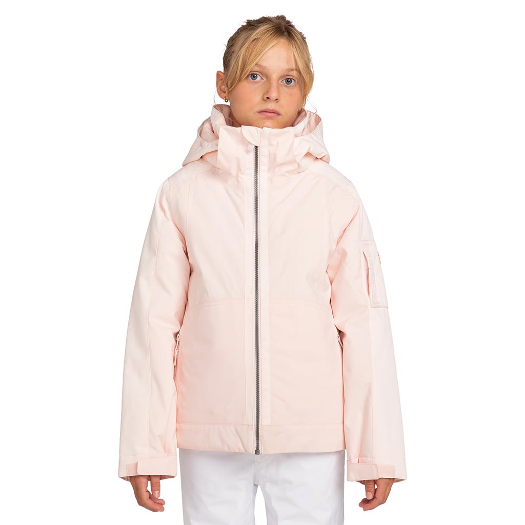 Roxy 2025 Girls Meade Jacket - Pink Salt