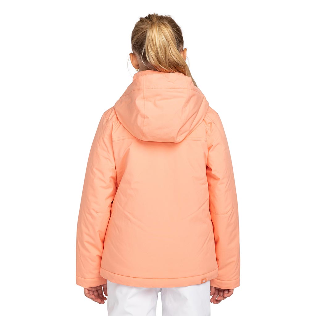 Roxy 2025 Girls Galaxy Jacket - Peach Pink