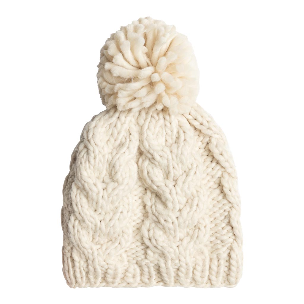 Roxy Winter Beanie - Buttercream