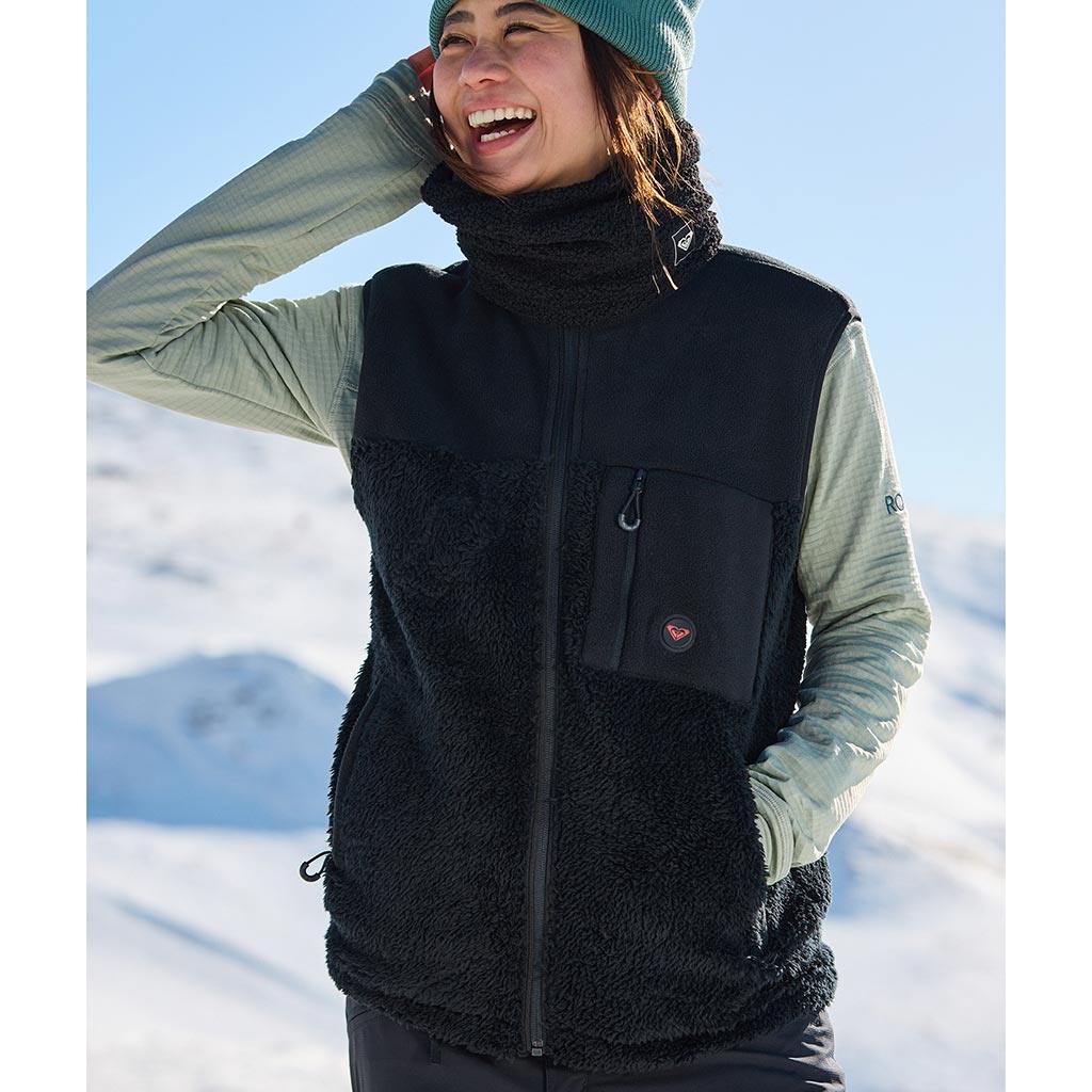 Roxy 2025 Warmlink Vest - True Black