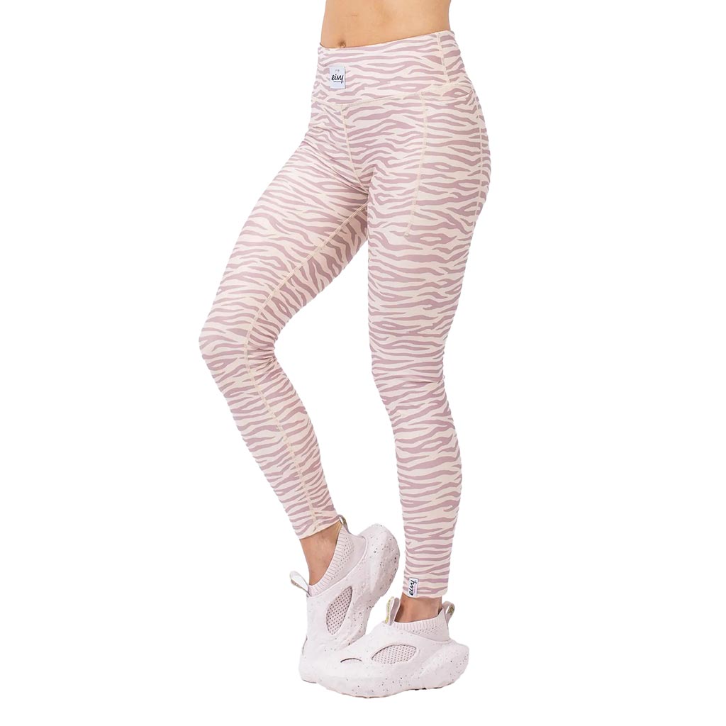 Eivy Pocket Tights - Pastel Zebra