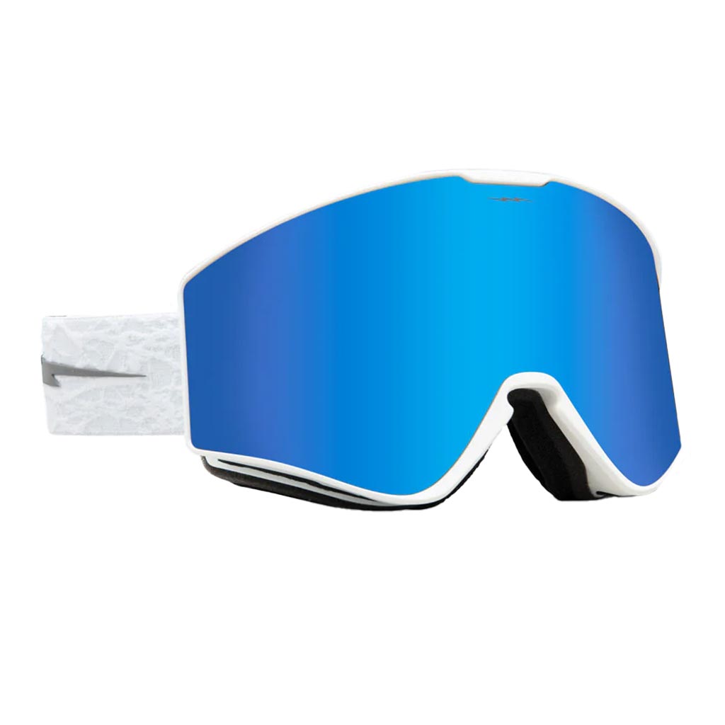 Electric 2024 Kleveland II Goggle + Extra Lens - Matte White Nuron/Moss Blue