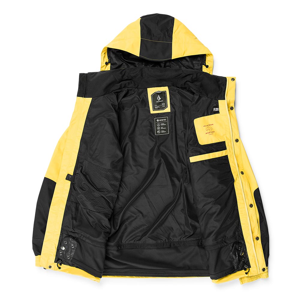 Volcom 2025 Longo Gore-Tex Jacket - Dark Yellow