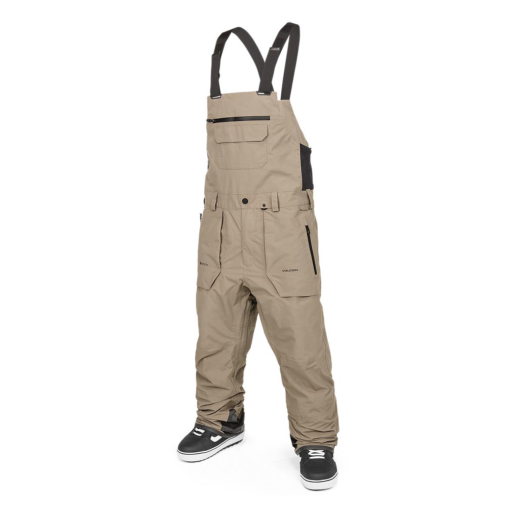 Volcom 2025 Rain Gore-Tex Bib Pant - Chestnut Brown