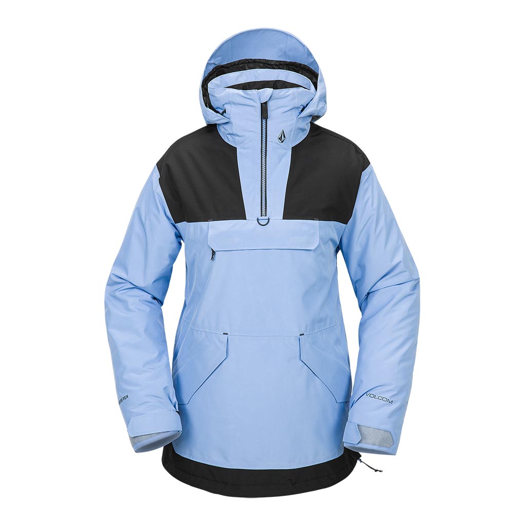 Volcom 2025 Womens Fern Insulated Gore-Tex Pullover - Crystal Blue