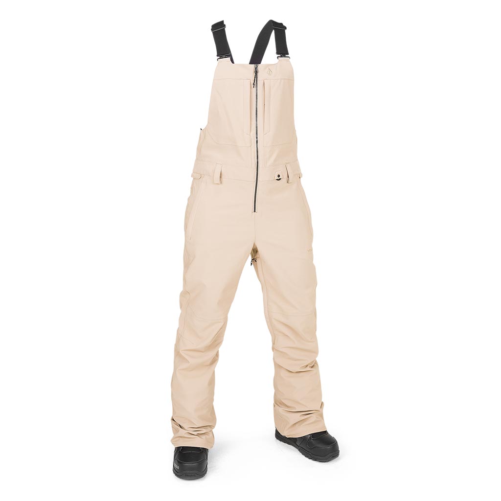 Volcom 2025 Womens Swift Bib Pant - Sand