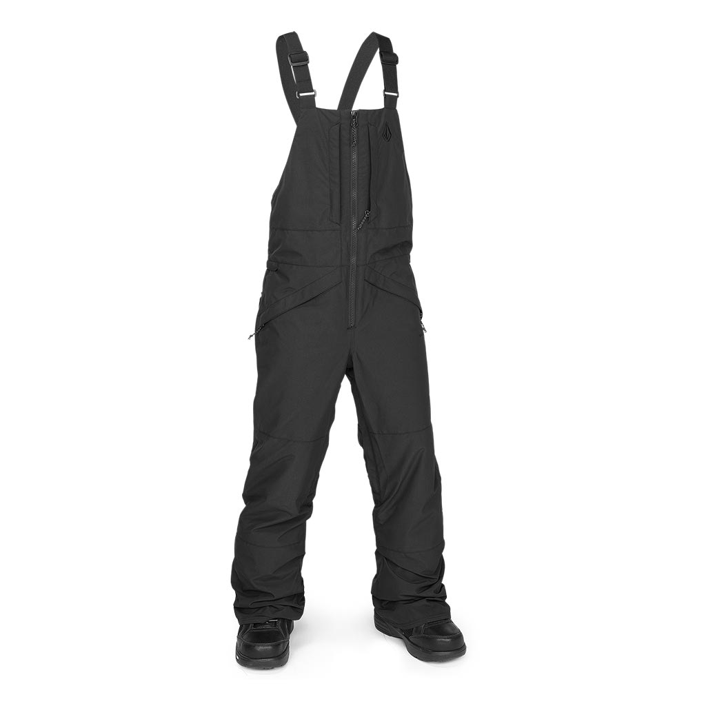 Volcom 2025 Kids Barkley Insulated Bib Pant - Black