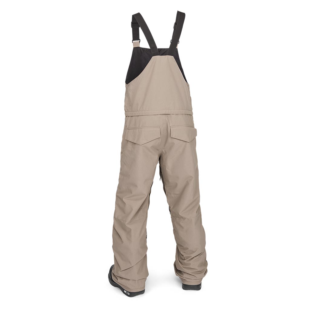 Volcom 2025 Kids Barkley Insulated Bib Pant - Chestnut Brown