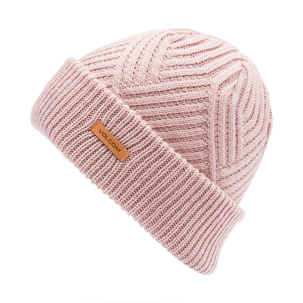 Volcom Stone Knit Beanie - Adobe Rose