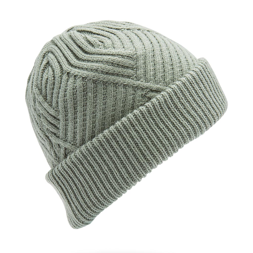 Volcom Stone Knit Beanie - Lichen Green