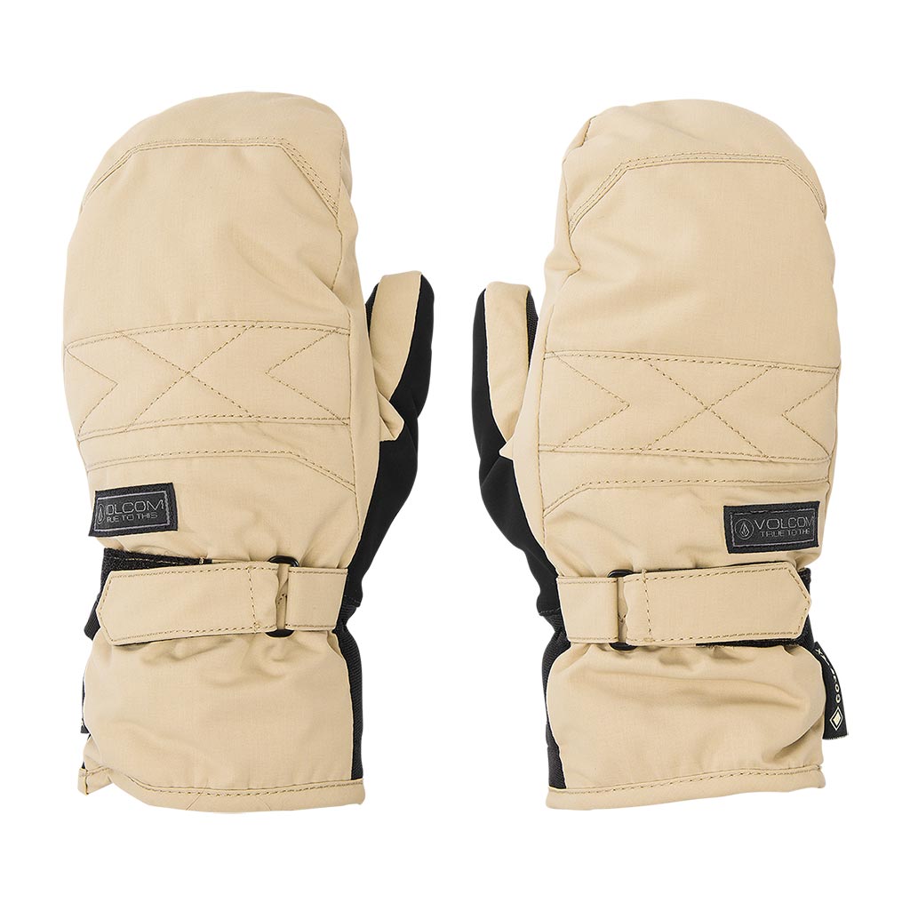 Volcom 2025 Womens Peep Gore-Tex Mitt - Sand