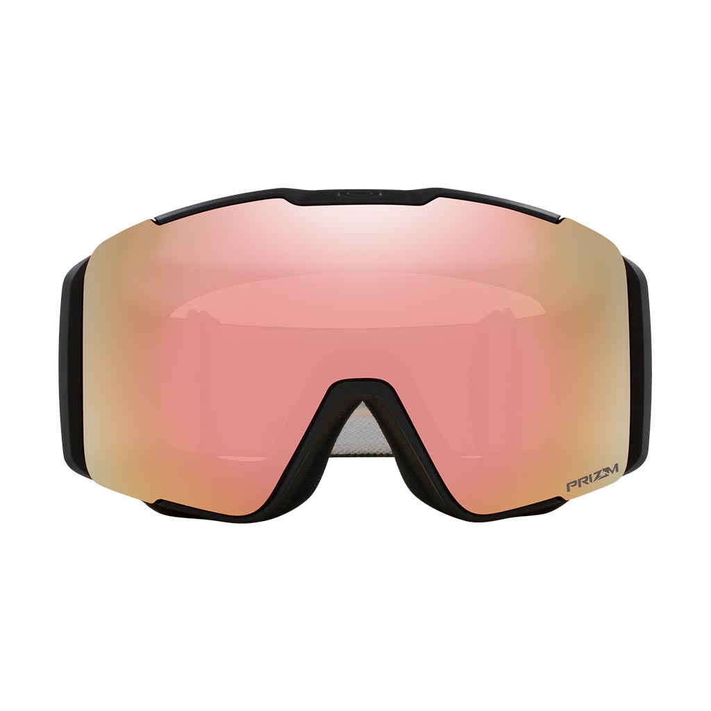 Oakley Line Miner Pro M Asian Fit Goggle + Extra Lens - Black/Rose Gold