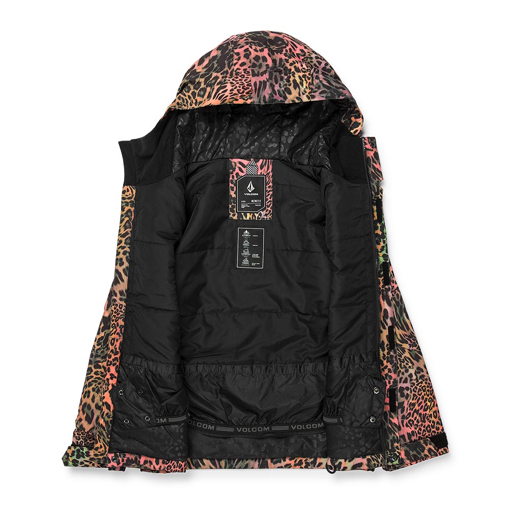 Volcom 2025 Kids Sass-n-Frass Jacket - Acid