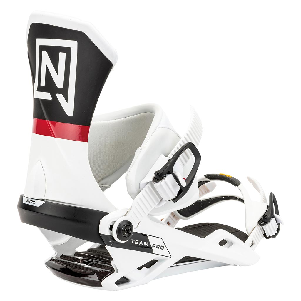 Nitro 2025 Team Pro Bindings - White