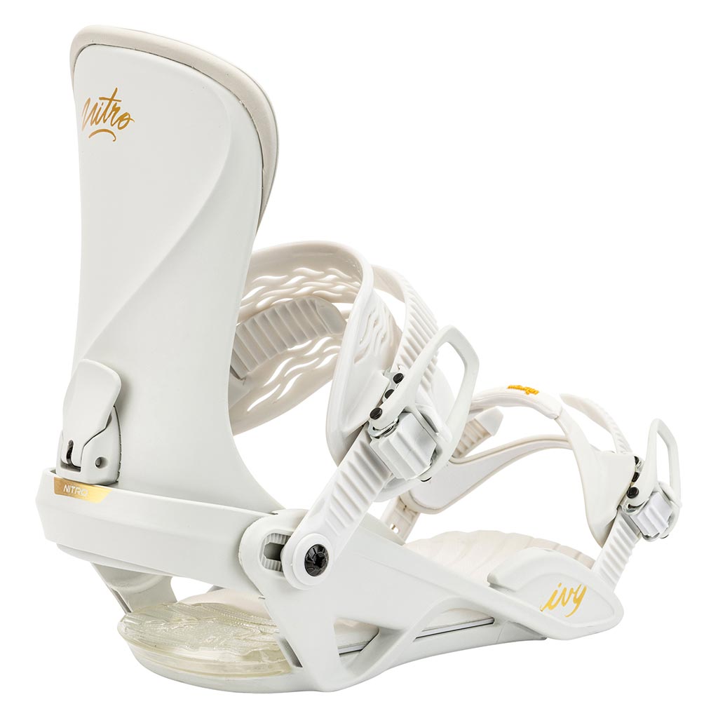 Nitro 2025 Womens Ivy Bindings - Off White