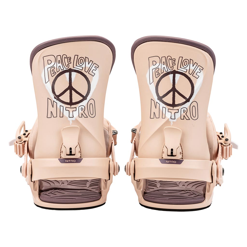 Nitro 2025 Womens Cosmic Bindings - Peace Love Nitro - S/M