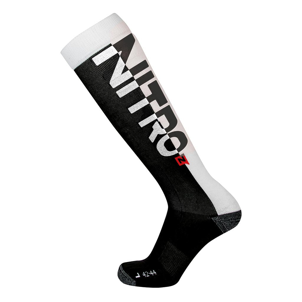 Nitro Cloud 3 Socks - White/Black