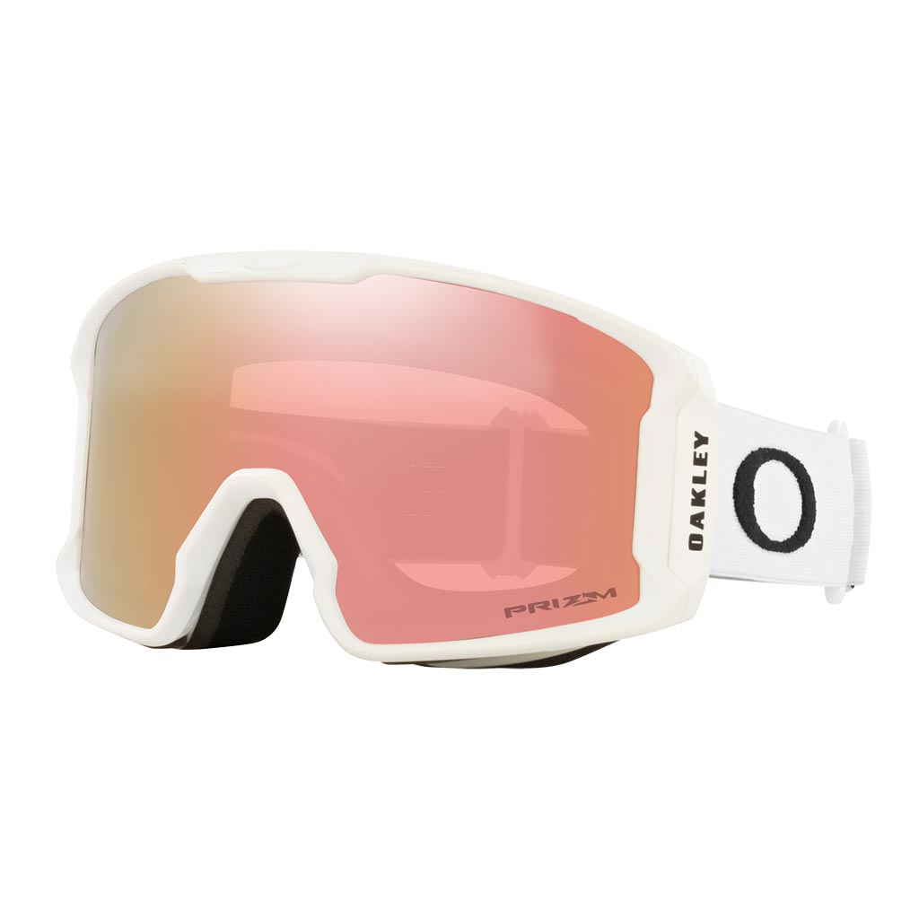 Oakley Line Miner M Prizm Snow Goggle - Matte White/Rose Gold