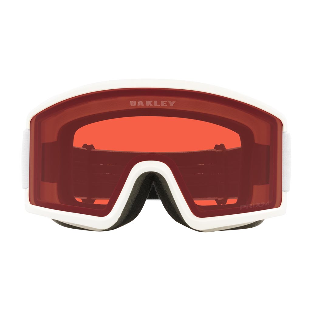 Oakley Target Line L Prizm Snow Goggle - Matte White/Rose