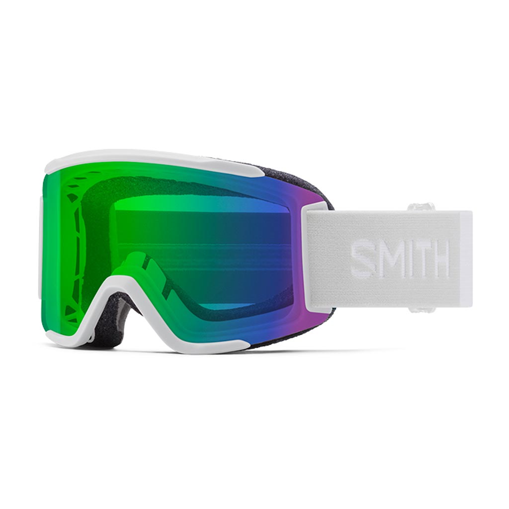 Smith Squad S Goggles - White Vapor/Chromapop Everyday Green