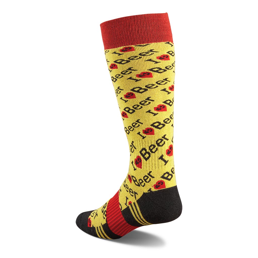 32 2025 TM Merino Sock - Yellow