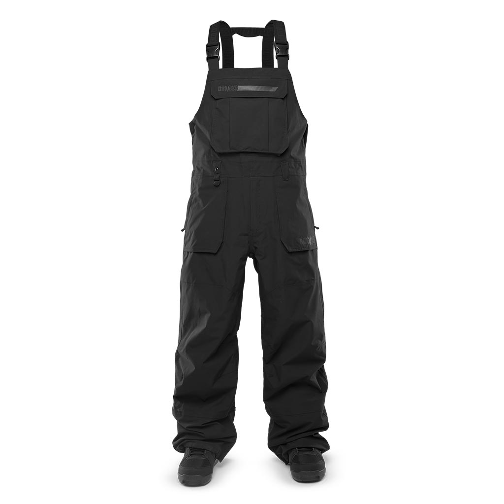 32 2025 Basement Bib Pant - Black