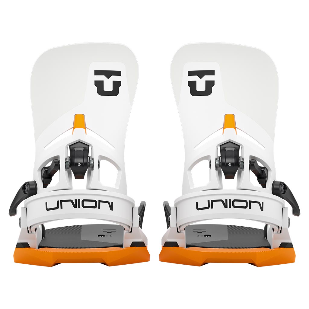 Union 2026 Atlas Step On Binding - White/Orange