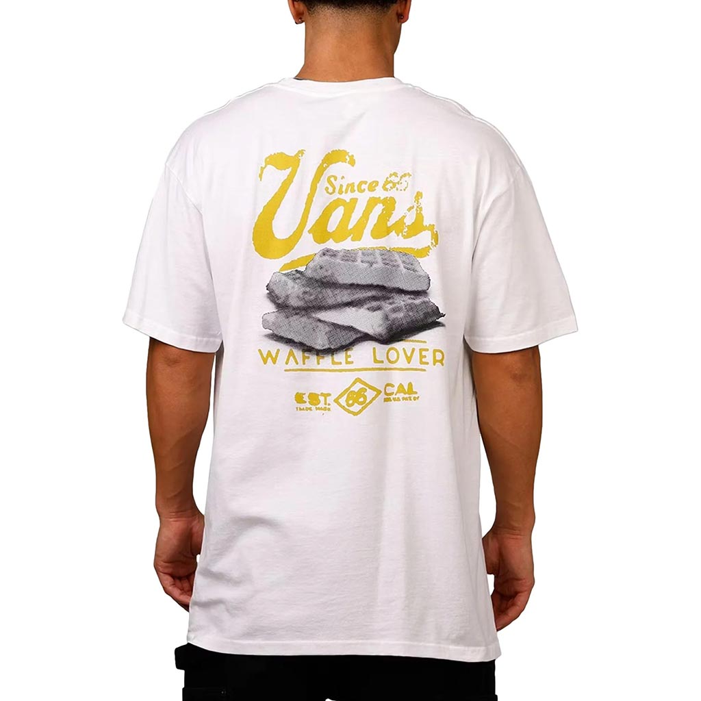 Vans Waffles Tee - White