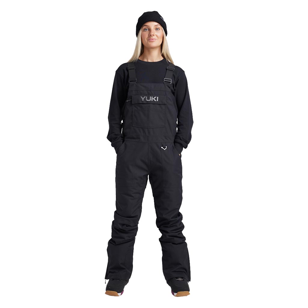 Yuki Threads 2024 Womens Brooklyn Bib Pant - Black