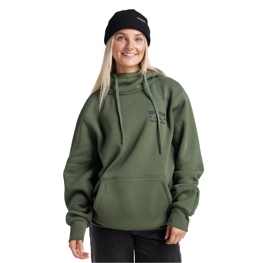 Yuki Threads Loop Shred Hoodie - Thyme