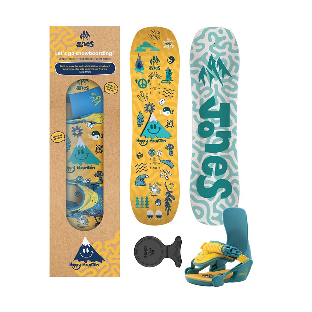 Jones 2026 Kids Happy Mountain Set with Bindings