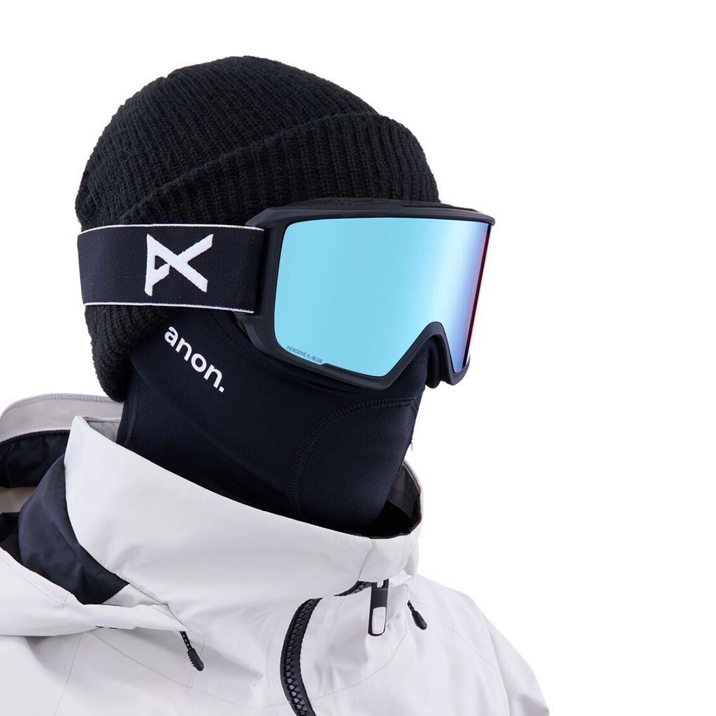 Anon M3 MFI Goggle + Extra Lens - Black/Variable Blue