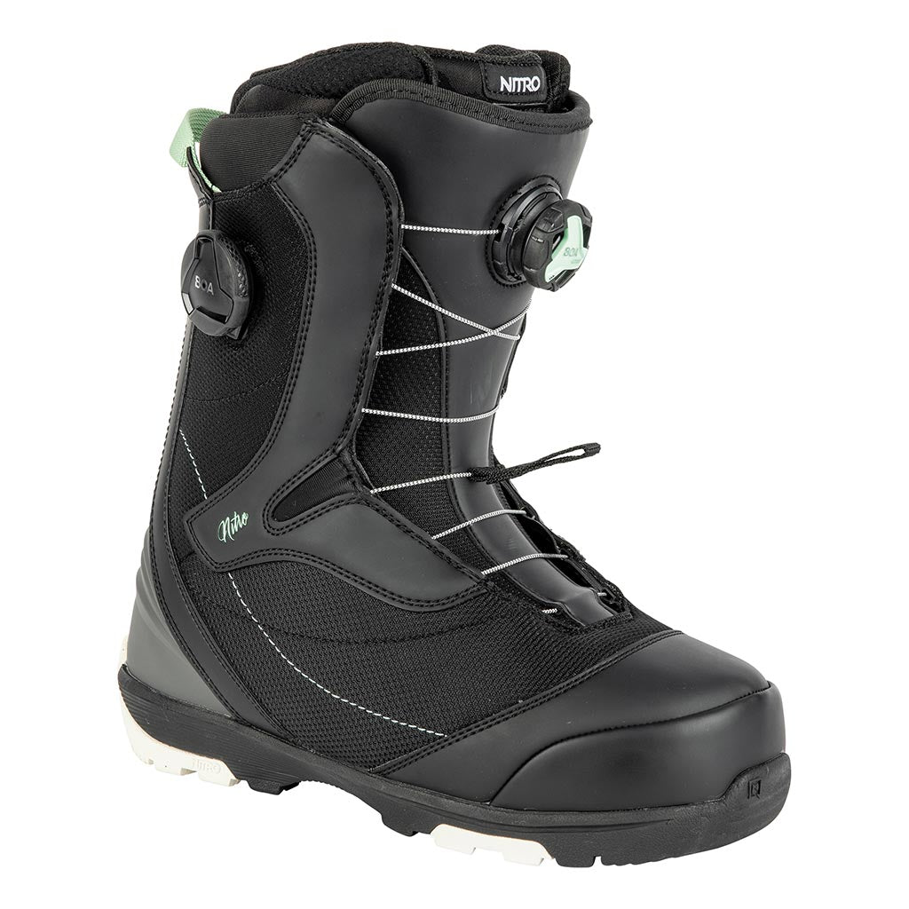 Nitro 2023 Cypress BOA Womens Boots - Black/Mint