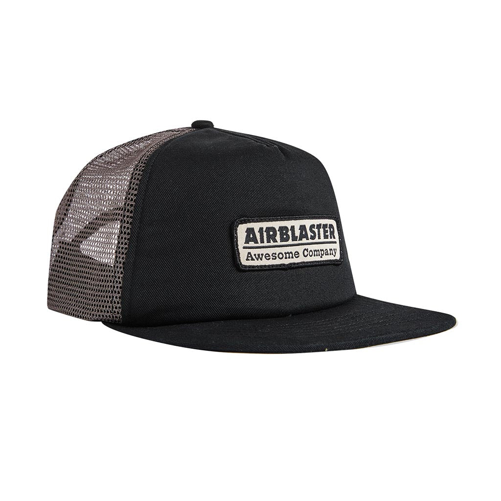 Airblaster Gas Station Trucker Cap Black Shark