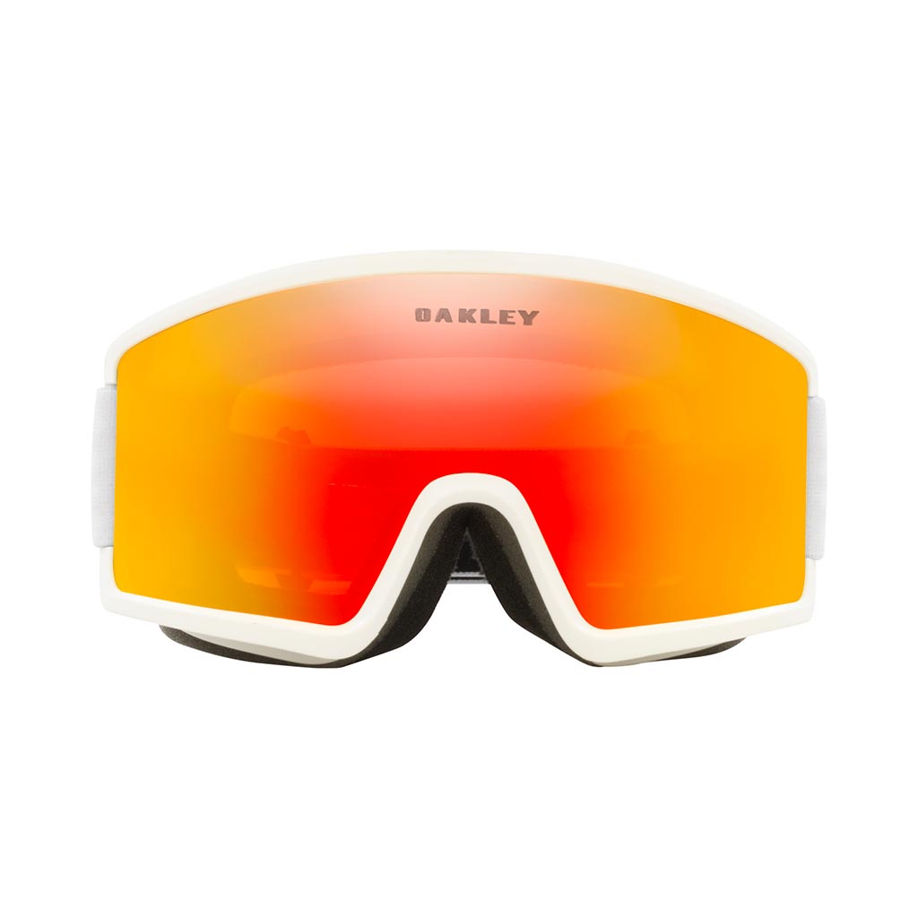 Oakley Target Line L Goggle - Matte White/Fire Iridium