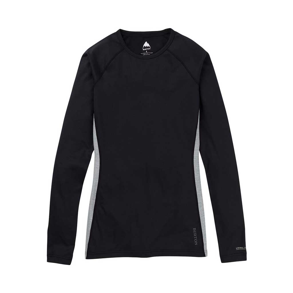 Burton Womens Midweight X Thermal Crew True Black